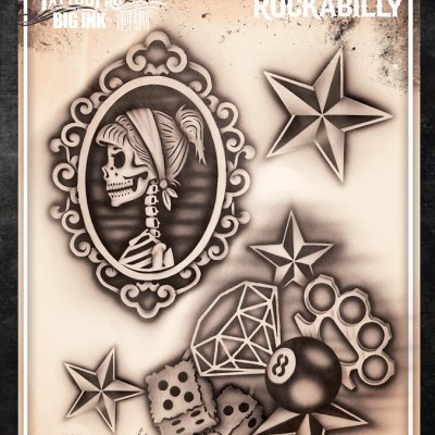 Airbrush Tattoo Pro BIG Rockabilly